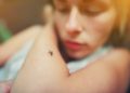 Insektenstich auf Arm